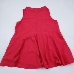 Anthropologie Deletta High Neck Flared Top